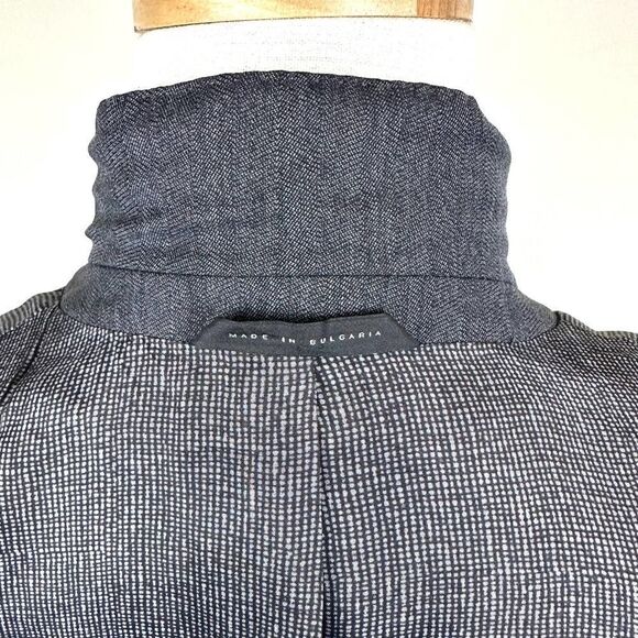 Hugo Boss Drago Grey‎ Herringbone Blazer 44 L EUC Read - Picture 9 of 15